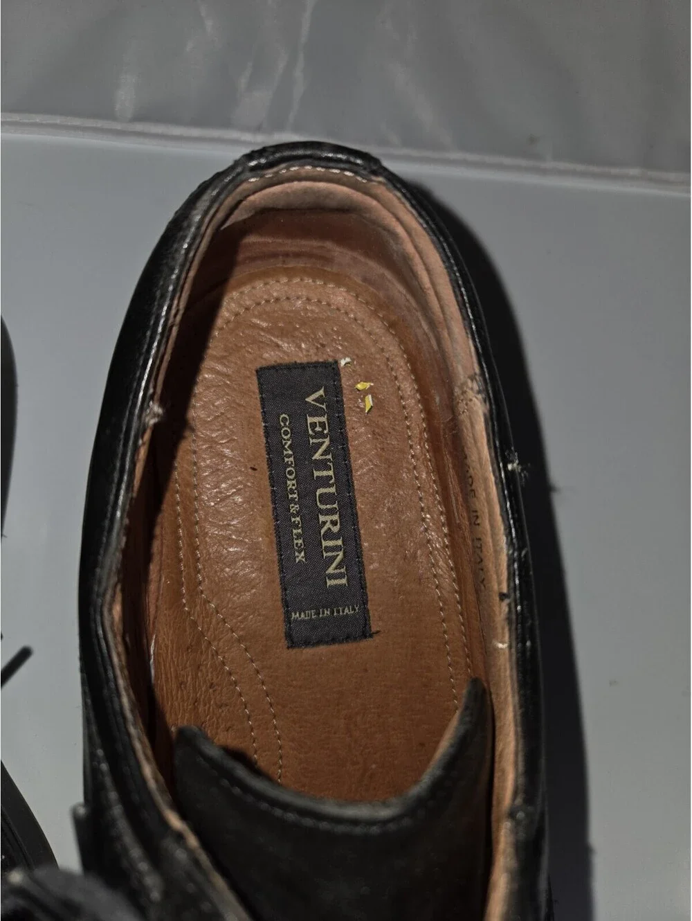 Venturini Comfort & Flex Leather Cap Toe Oxford Shoes Men’s 9 W SB2